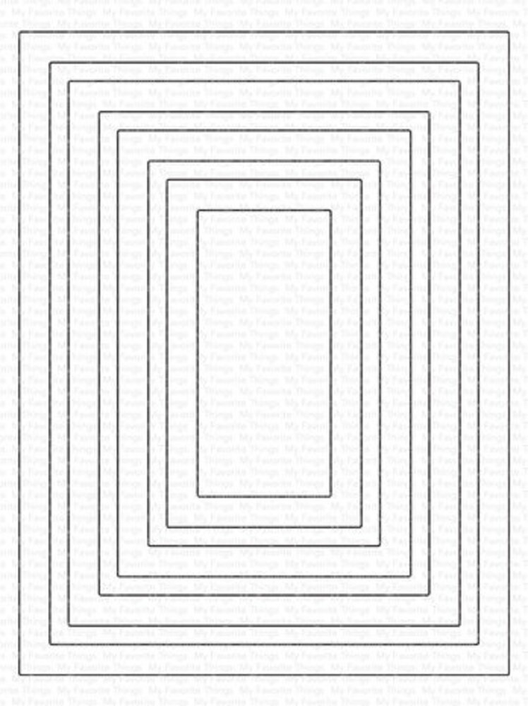My Favorite Things Die-namics Classic Rectangle Frames (MFT-2572) My Favorite Things Die-namics Classic Rectangle Frames (MFT-2572)