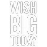 My Favorite Things Die-namics Wish Big Today (MFT-2577)