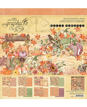 Graphic 45 Hello Pumpkin 12x12 Inch Collection Pack (4502717) Graphic 45 Hello Pumpkin 12x12 Inch Collection Pack (4502717)