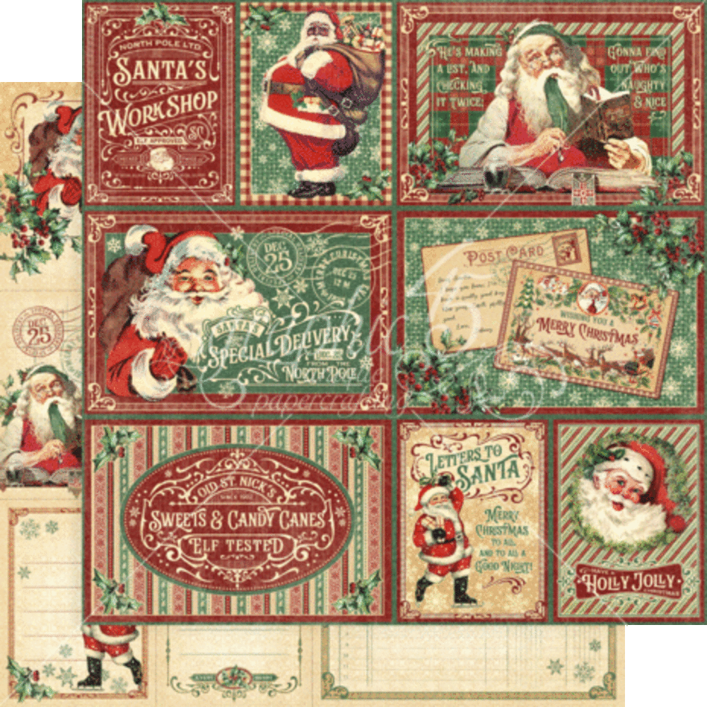 Graphic 45 Letters to Santa 12x12 Inch Collection Pack (4502697) Graphic 45 Letters to Santa 12x12 Inch Collection Pack (4502697)
