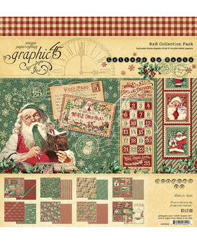 Graphic 45 Letters to Santa 8x8 Inch Collection Pack (4502696) Graphic 45 Letters to Santa 8x8 Inch Collection Pack (4502696)