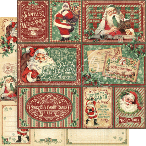 Graphic 45 Letters to Santa 8x8 Inch Collection Pack (4502696) Graphic 45 Letters to Santa 8x8 Inch Collection Pack (4502696)