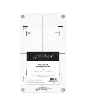Spellbinders BetterPress Replacement Platen (BP-086)