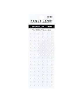 Spellbinders Dimensional Enamel Dots Clear (SCS-284) Spellbinders Dimensional Enamel Dots Clear (SCS-284)