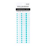 Spellbinders Dimensional Enamel Dots Two Tone Teal (SCS-287)