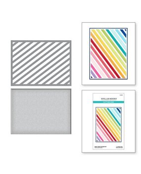 Spellbinders Super Stripes Background Dies (S4-1275) Spellbinders Super Stripes Background Dies (S4-1275)