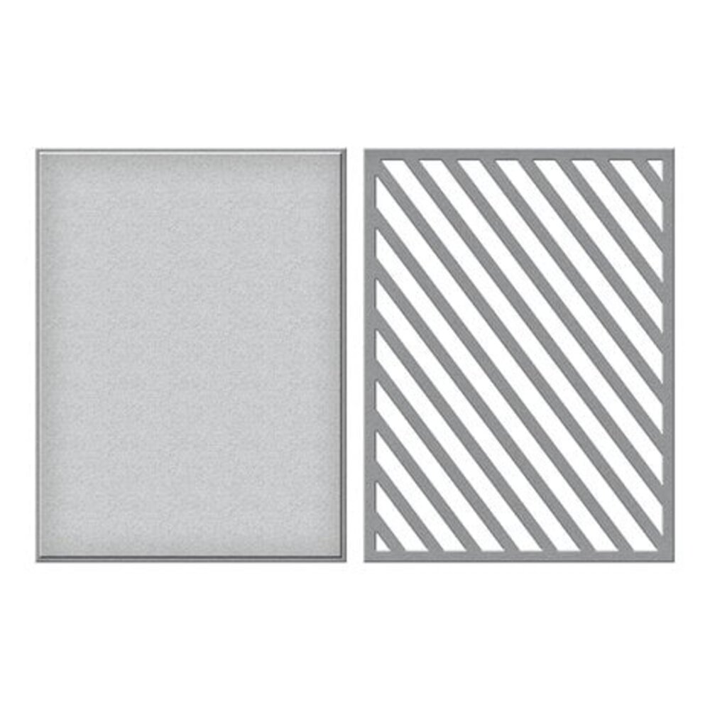 Spellbinders Super Stripes Background Dies (S4-1275) Spellbinders Super Stripes Background Dies (S4-1275)