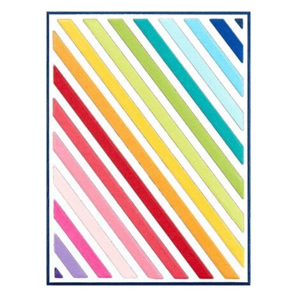 Spellbinders Super Stripes Background Dies (S4-1275) Spellbinders Super Stripes Background Dies (S4-1275)