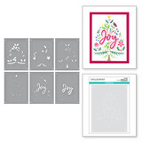Spellbinders Layered Christmas Stencils Layered Joy Tree Stencils (STN-069)