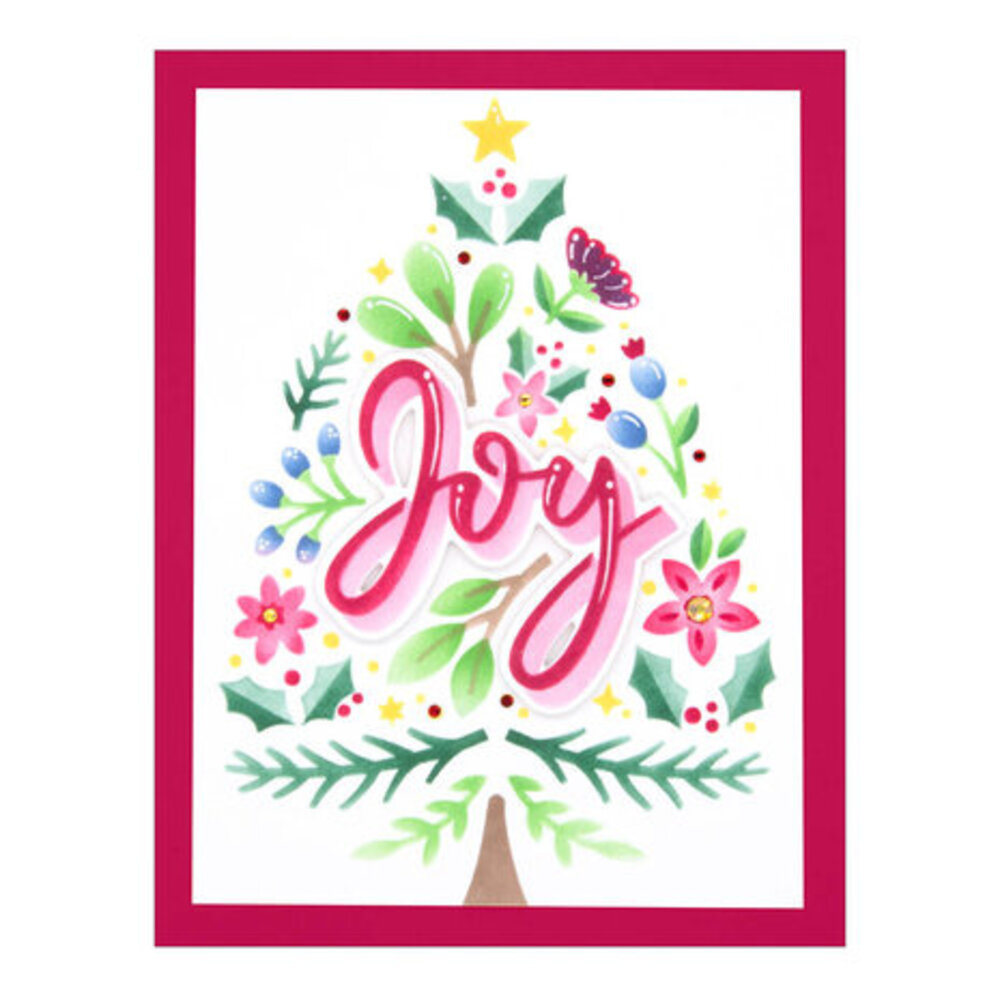 Spellbinders Layered Christmas Stencils Layered Joy Tree Stencils (STN-069) Spellbinders Layered Christmas Stencils Layered Joy Tree Stencils (STN-069)
