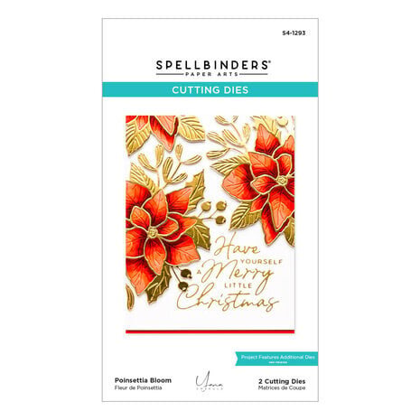 Spellbinders De-Light-Ful Christmas Poinsettia Bloom Dies (S4-1293) Spellbinders De-Light-Ful Christmas Poinsettia Bloom Dies (S4-1293)