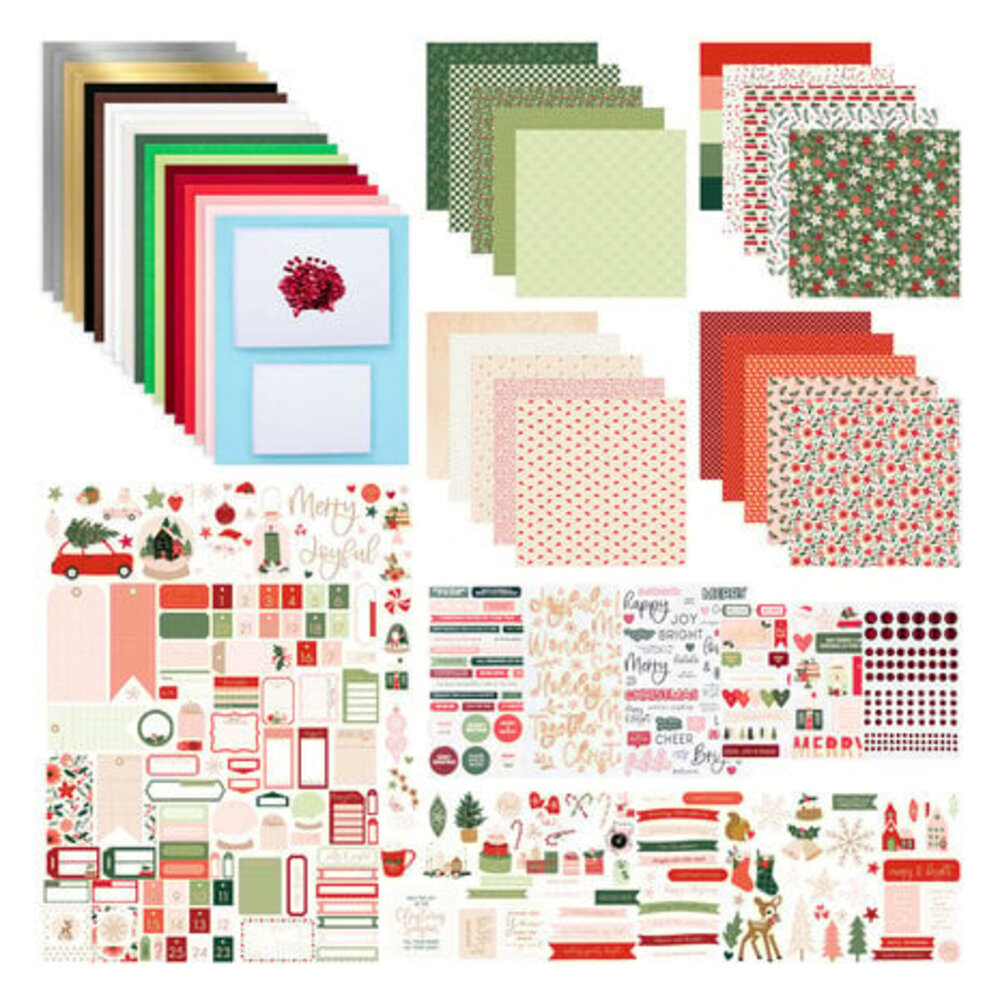 Spellbinders Make It Merry Limited Edition Holiday Cardmaking Kit (BD-0760) Spellbinders Make It Merry Limited Edition Holiday Cardmaking Kit (BD-0760)