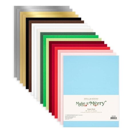 Spellbinders Make It Merry Limited Edition Holiday Cardmaking Kit (BD-0760) Spellbinders Make It Merry Limited Edition Holiday Cardmaking Kit (BD-0760)