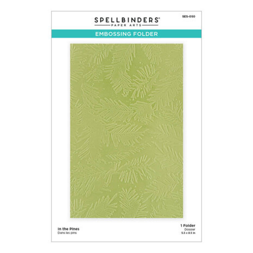 Spellbinders Make It Merry In the Pines Embossing Folder (SES-050) Spellbinders Make It Merry In the Pines Embossing Folder (SES-050)