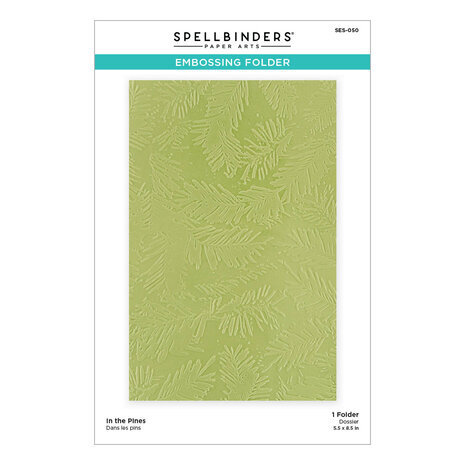 Spellbinders Make It Merry In the Pines Embossing Folder (SES-050) Spellbinders Make It Merry In the Pines Embossing Folder (SES-050)