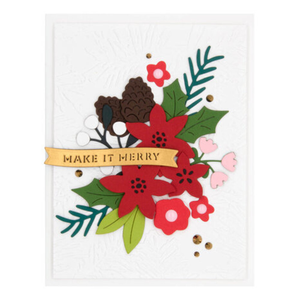 Spellbinders Make It Merry Sentiments Dies (S1-124 ) Spellbinders Make It Merry Sentiments Dies (S1-124 )