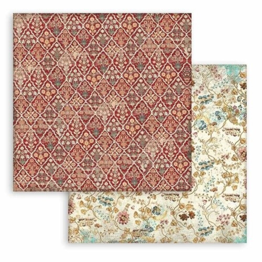 Stamperia Christmas Greetings Maxi Background 12x12 Inch Paper Pack SBBL138) Stamperia Christmas Greetings Maxi Background 12x12 Inch Paper Pack SBBL138)