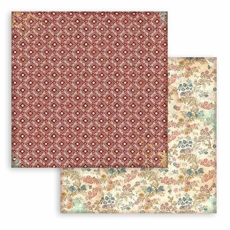 Stamperia Christmas Greetings Maxi Background 12x12 Inch Paper Pack SBBL138) Stamperia Christmas Greetings Maxi Background 12x12 Inch Paper Pack SBBL138)
