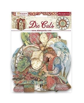 Stamperia Christmas Greetings Die Cuts (DFLDC81)