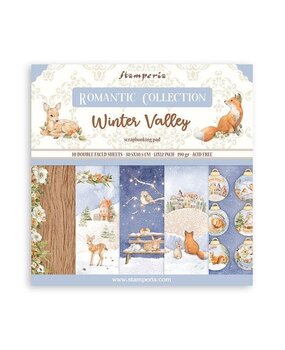 Stamperia Winter Valley 12x12 Inch Paper Pack (SBBL139) Stamperia Winter Valley 12x12 Inch Paper Pack (SBBL139)