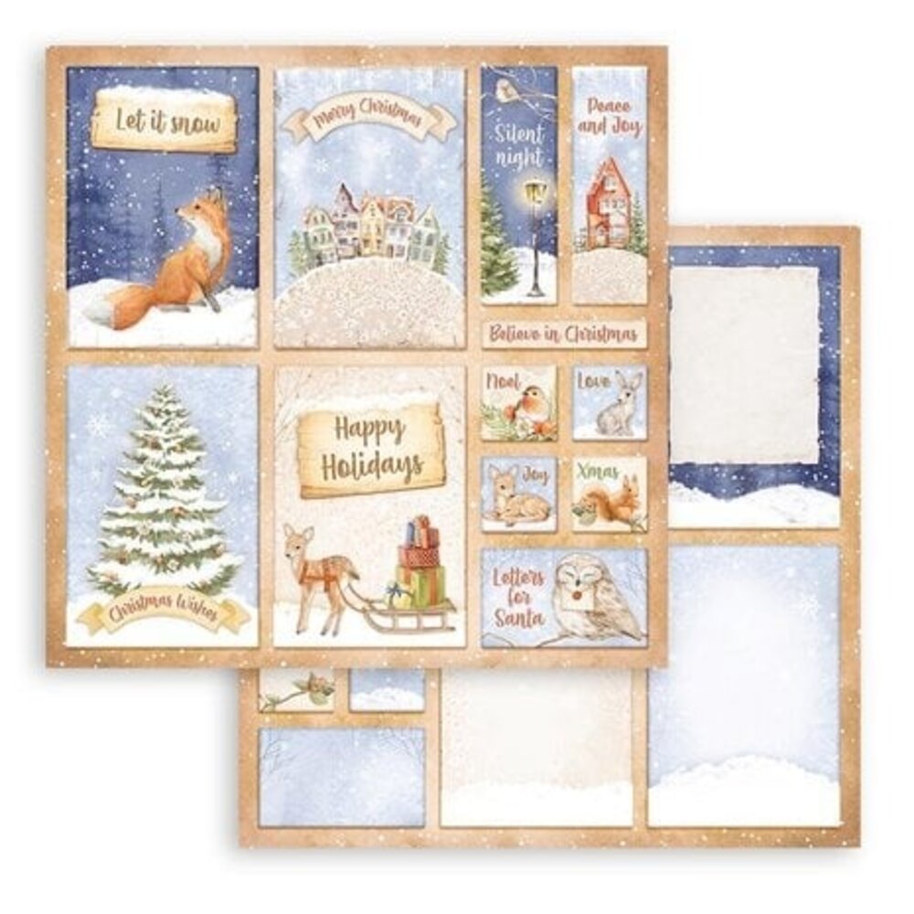 Stamperia Winter Valley 12x12 Inch Paper Pack (SBBL139) Stamperia Winter Valley 12x12 Inch Paper Pack (SBBL139)