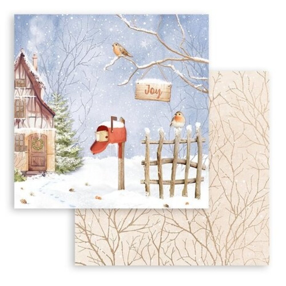 Stamperia Winter Valley 8x8 Inch Paper Pack (SBBS88) Stamperia Winter Valley 8x8 Inch Paper Pack (SBBS88)
