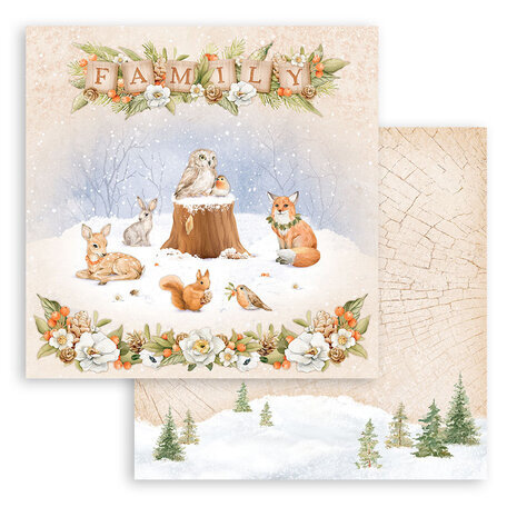 Stamperia Winter Valley 8x8 Inch Paper Pack (SBBS88) Stamperia Winter Valley 8x8 Inch Paper Pack (SBBS88)