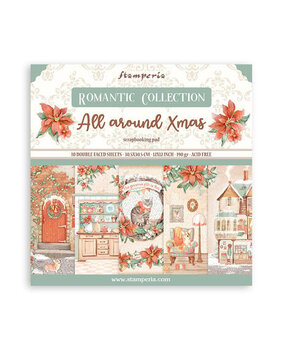 Stamperia All Around Christmas 12x12 Inch Paper Pack (SBBL140)*