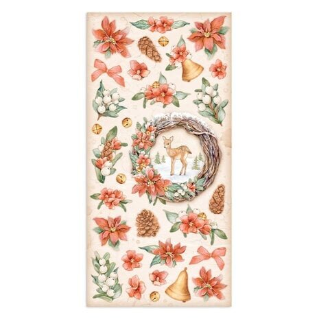 Stamperia All Around Christmas 6x12 Inch Paper Pack (SBBV24)