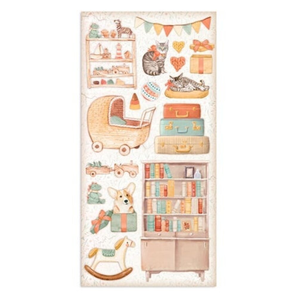 Stamperia All Around Christmas 6x12 Inch Paper Pack (SBBV24)