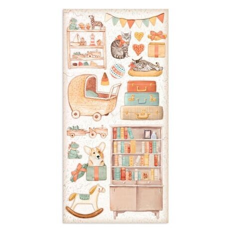 Stamperia All Around Christmas 6x12 Inch Paper Pack (SBBV24)