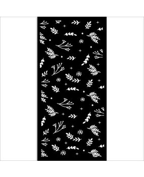 Stamperia Christmas Thick Stencil 12x25cm Leaves and Little Branches (KSTDL85) Stamperia Christmas Thick Stencil 12x25cm Leaves and Little Branches (KSTDL85)