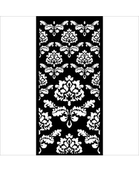 Stamperia Christmas Thick Stencil 12x25cm Wallpaper (KSTDL87) Stamperia Christmas Thick Stencil 12x25cm Wallpaper (KSTDL87)