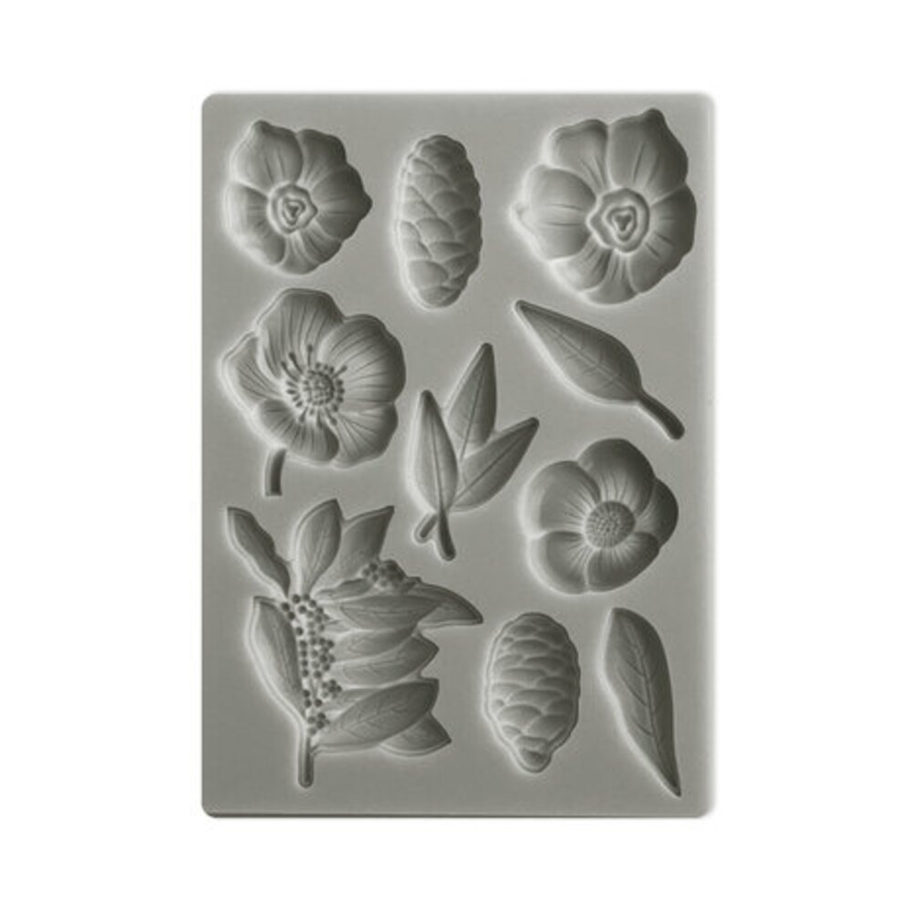 Stamperia Christmas Silicon Mould A6 Pinecones (KACM17) Stamperia Christmas Silicon Mould A6 Pinecones (KACM17)