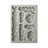 Stamperia Christmas Silicon Mould A6 Borders and Laces (KACM19)*
