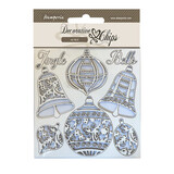 Stamperia Christmas Decorative Chips Christmas Balls (SCB177)