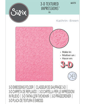 Sizzix 3D Texture Impressions Floral Scrolls (665751) Sizzix 3D Texture Impressions Floral Scrolls (665751)