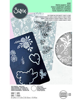 Sizzix Printed Magnetic Sheets (665681) Sizzix Printed Magnetic Sheets (665681)