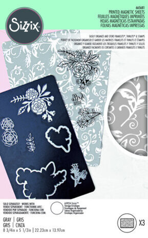 Sizzix Printed Magnetic Sheets (665681) Sizzix Printed Magnetic Sheets (665681)