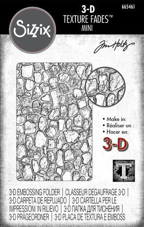 Sizzix 3D Mini Texture Fades Mini Cobblestone (665461) Sizzix 3D Mini Texture Fades Mini Cobblestone (665461)