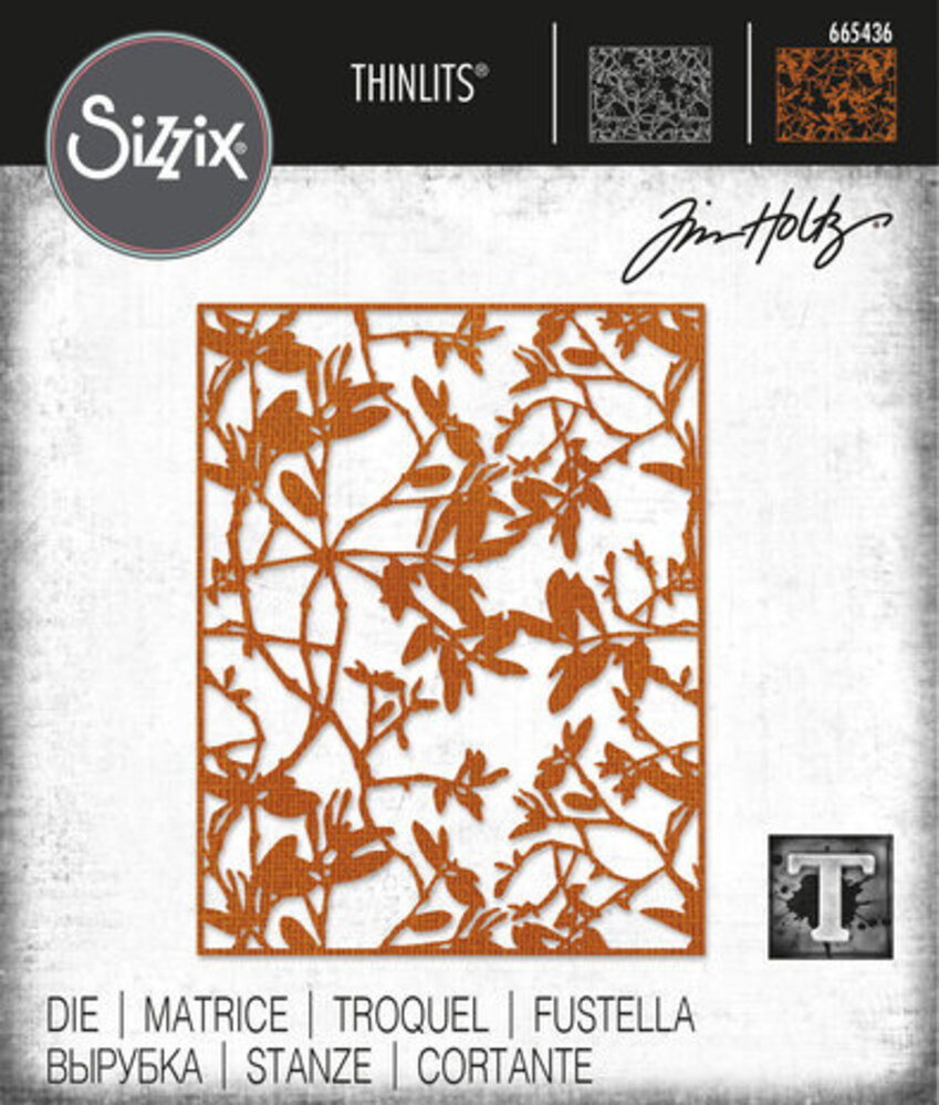 Sizzix Thinlits Die Set Leafy Twigs (665436) Sizzix Thinlits Die Set Leafy Twigs (665436)