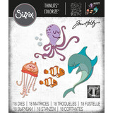 Sizzix Thinlits Die Set Under the sea #1 Colorize (665377)