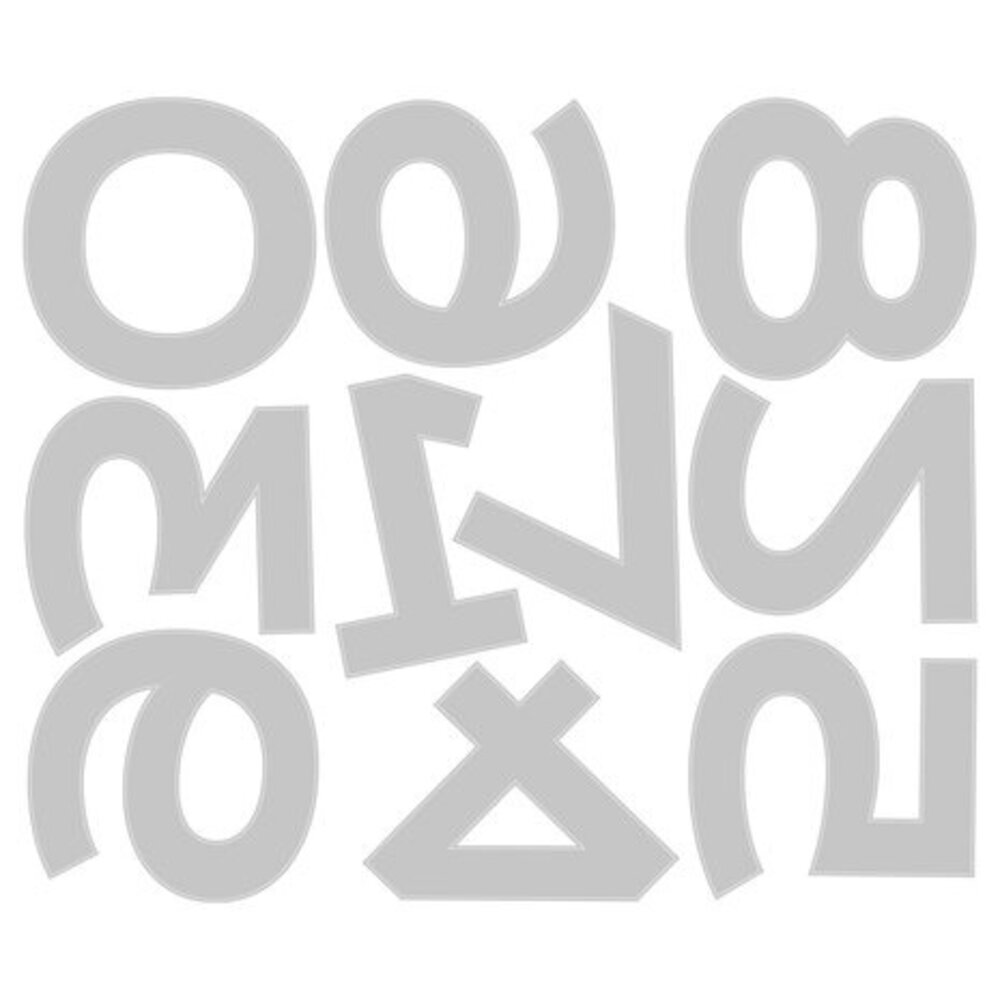 Sizzix Thinlits Die Set Countdown (665367) Sizzix Thinlits Die Set Countdown (665367)