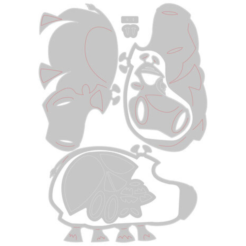 Sizzix Thinlits Die Set Bernice Colorize (665366) Sizzix Thinlits Die Set Bernice Colorize (665366)