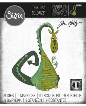 Sizzix Thinlits Die Set Rupert Colorize (665361) Sizzix Thinlits Die Set Rupert Colorize (665361)