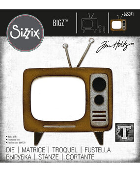 Sizzix Bigz Die Alterations Retro TV (665371) Sizzix Bigz Die Alterations Retro TV (665371)