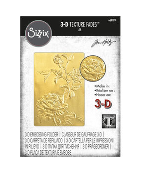 Sizzix 3D Texture Fades Alterations Roses (664189)