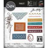 Sizzix Thinlits Alterations Colorize Media Marks (664436)