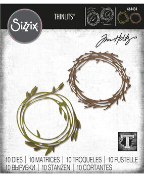 Sizzix Thinlits Alterations Colorize Funky Wreaths (664434) Sizzix Thinlits Alterations Colorize Funky Wreaths (664434)