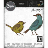 Sizzix Thinlits Alterations Colorize Feathered Friends (664433)